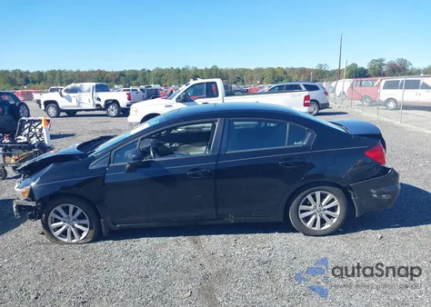 2012 Honda Civic Ex из США, поврежденный, VIN 2HGFB2F81CH321379